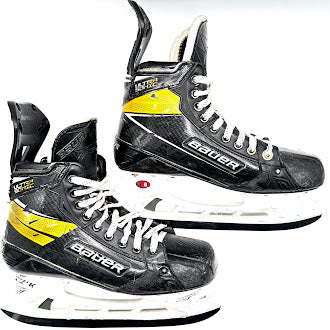 Patins de hockey Bauer Supreme Ultrasonic Pro Stock d'occasion - Taille 9D/8.5D